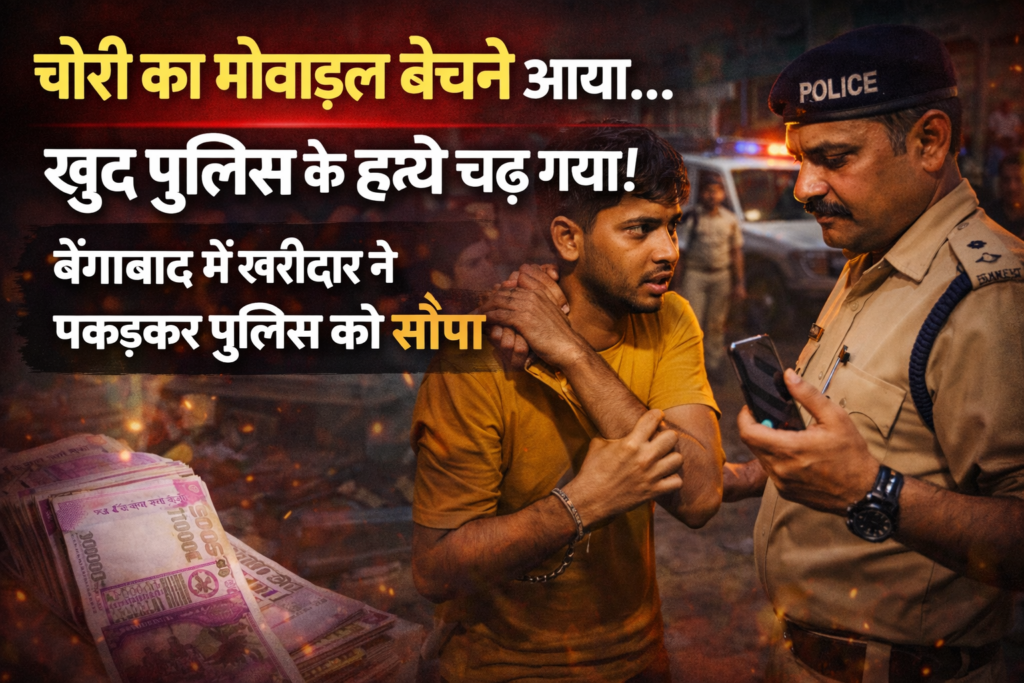 Bengabad mobile theft case, Giridih crime news, Jharkhand crime news today, stolen mobile selling case, Bengabad police action, mobile theft Jharkhand, Devghar mobile theft, Giridih police investigation
