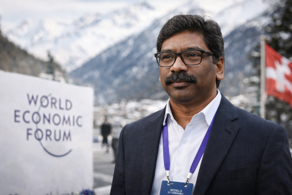 рд╣реЗрдордВрдд рд╕реЛрд░реЗрди рд╡рд┐рджреЗрд╢ рджреМрд░рд╛, рджрд╛рд╡реЛрд╕ рд╡рд░реНрд▓реНрдб рдЗрдХреЛрдиреЙрдорд┐рдХ рдлреЛрд░рдо, Jharkhand CM Foreign Visit, BJP рд╣рдорд▓рд╛ рд╣реЗрдордВрдд рд╕реЛрд░реЗрди, рдЭрд╛рд░рдЦрдВрдб рдирд┐рд╡реЗрд╢ рдЦрдмрд░, рджрд╛рд╡реЛрд╕ рдореАрдЯрд┐рдВрдЧ рдЭрд╛рд░рдЦрдВрдб