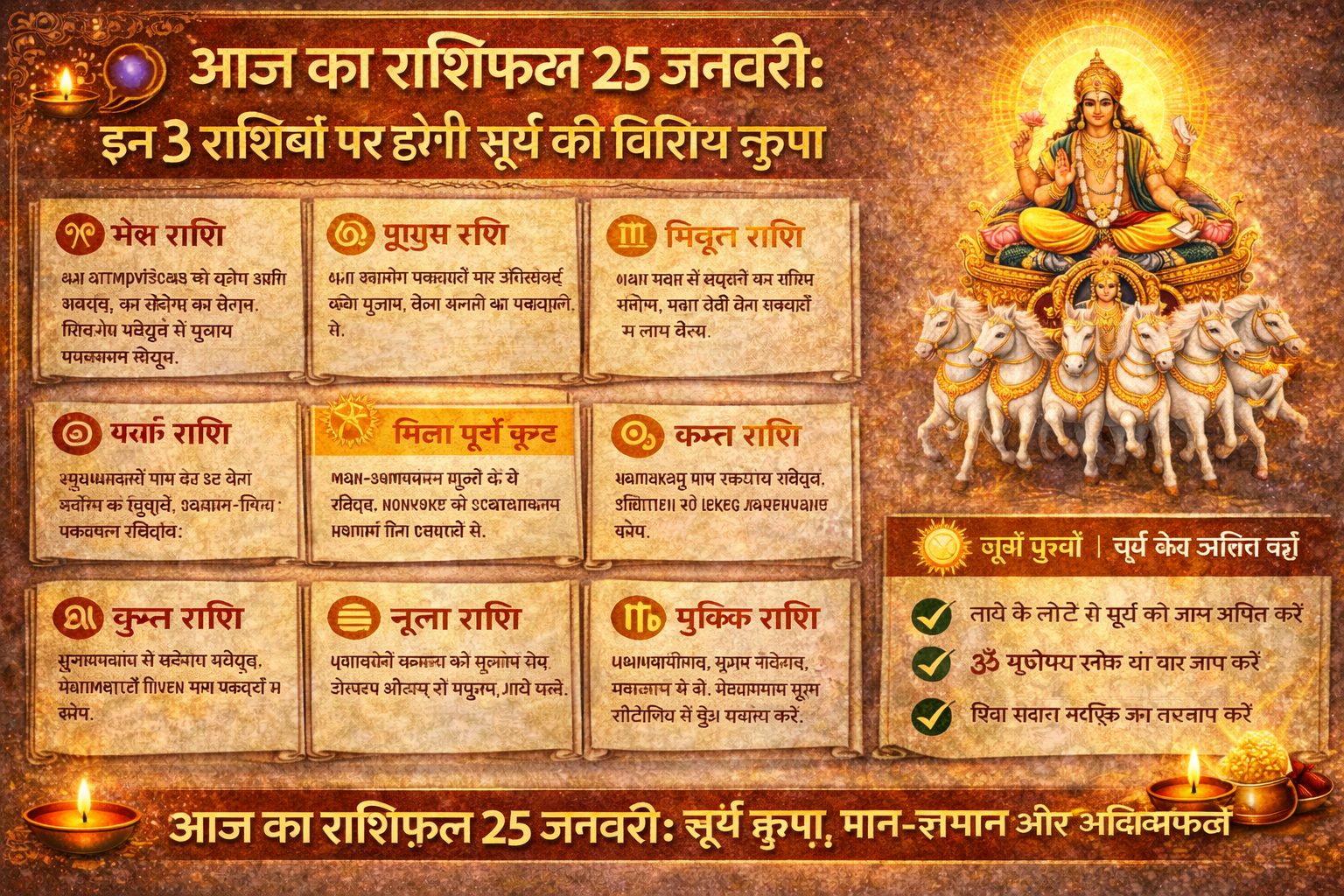 आज का राशिफल 25 जनवरी, Aaj Ka Rashifal Hindi, Rashifal Today 25 January, आज का भविष्यफल, Daily Horoscope Hindi, Jharkhand Rashifal