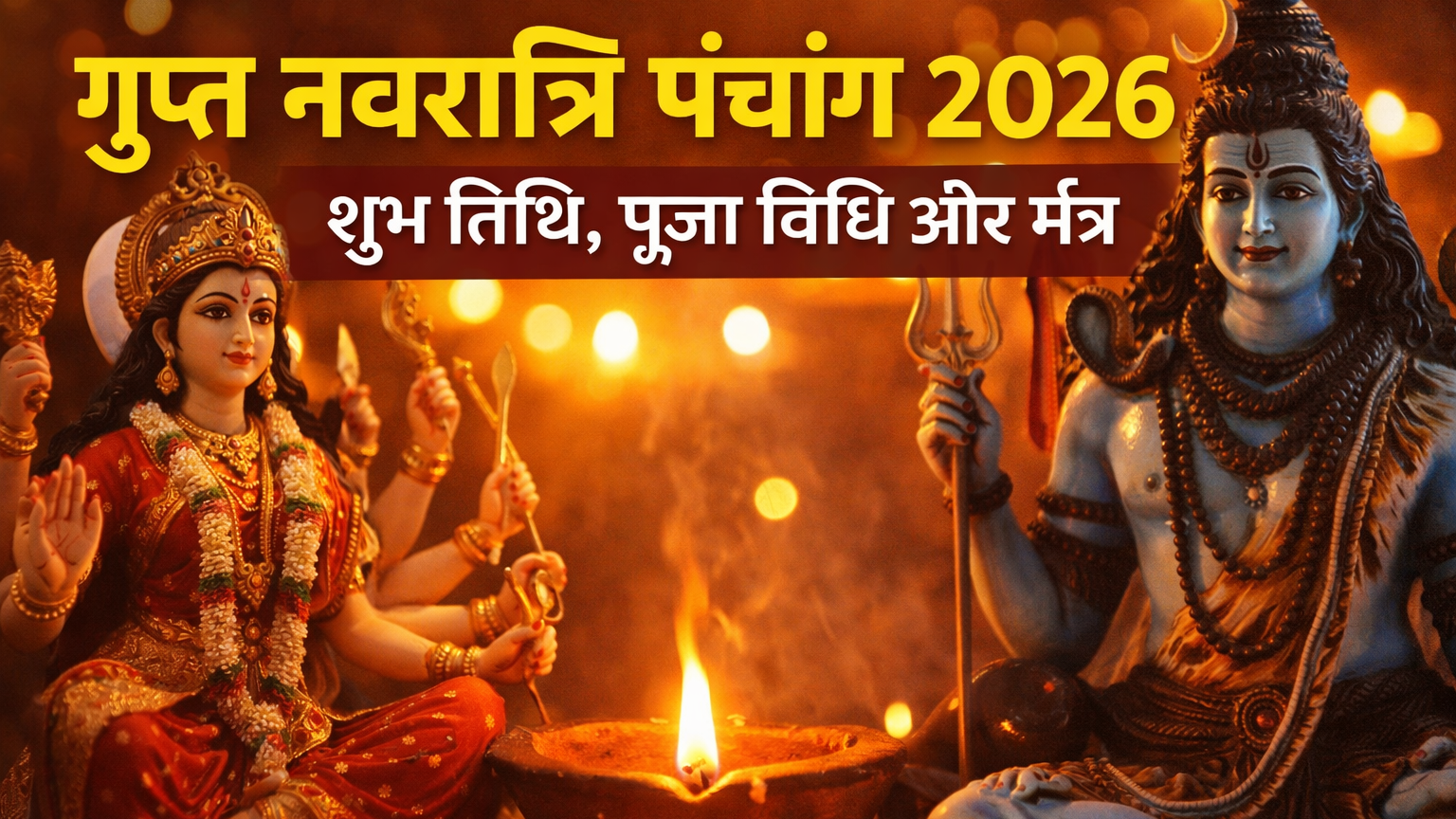 माघ गुप्त नवरात्रि 2026, Gupt Navratri Pooja Vidhi, गुप्त नवरात्रि मंत्र, Gupt Navratri Panchang,