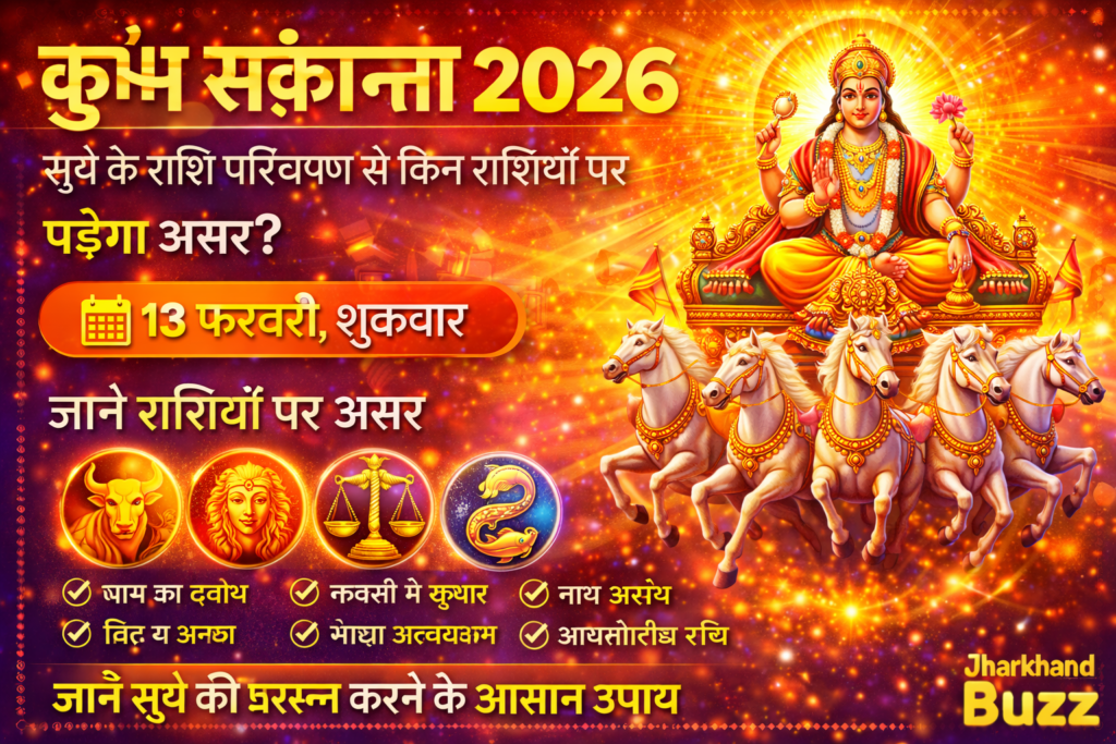 कुंभ संक्रांति 2026, Kumbha Sankranti 2026 Date, सूर्य गोचर 2026, सूर्य कुंभ राशि प्रवेश, कुंभ संक्रांति का महत्व, Surya Gochar February 2026