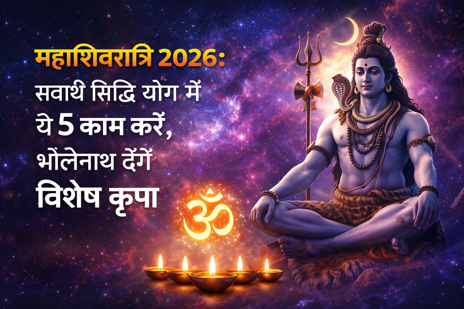 सर्वार्थ सिद्धि योग,Sarvarth Siddhi Yog 2026, Mahashivratri Puja Vidhi, Mahashivratri Upay, Shivratri 2026 Date, Shivratri Ke Upay