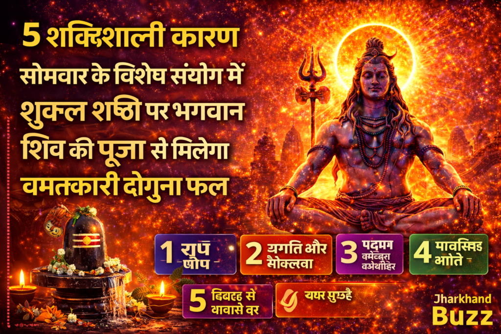 सोमवार विशेष संयोग, शुक्ल षष्ठी 2026, शिव पूजा लाभ, सोमवार व्रत, शिव आराधना फल