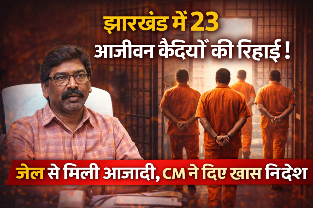 कैदियों ,Hemant Soren meeting news, Jharkhand sentence review council, 23 prisoners release Jharkhand, jail rehabilitation scheme, Jharkhand CM decision, life imprisonment review India,