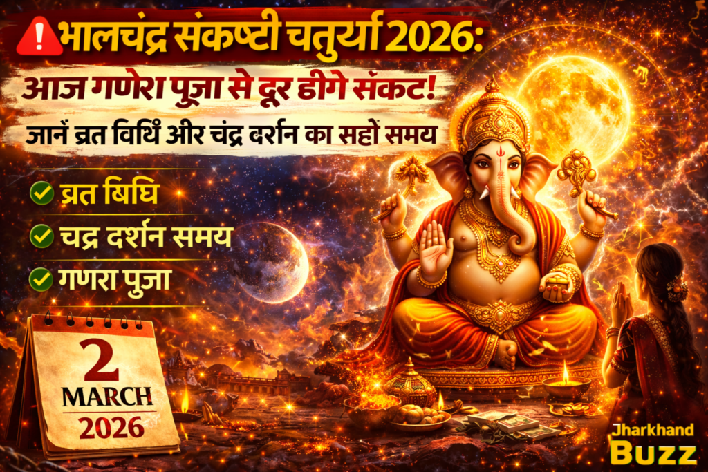 भालचंद्र संकष्टी चतुर्थी 2026,संकष्टी चतुर्थी व्रत विधि,चंद्र दर्शन समय,गणेश पूजा विधि,संकष्टी चतुर्थी महत्व,ganesh chaturthi vrat,