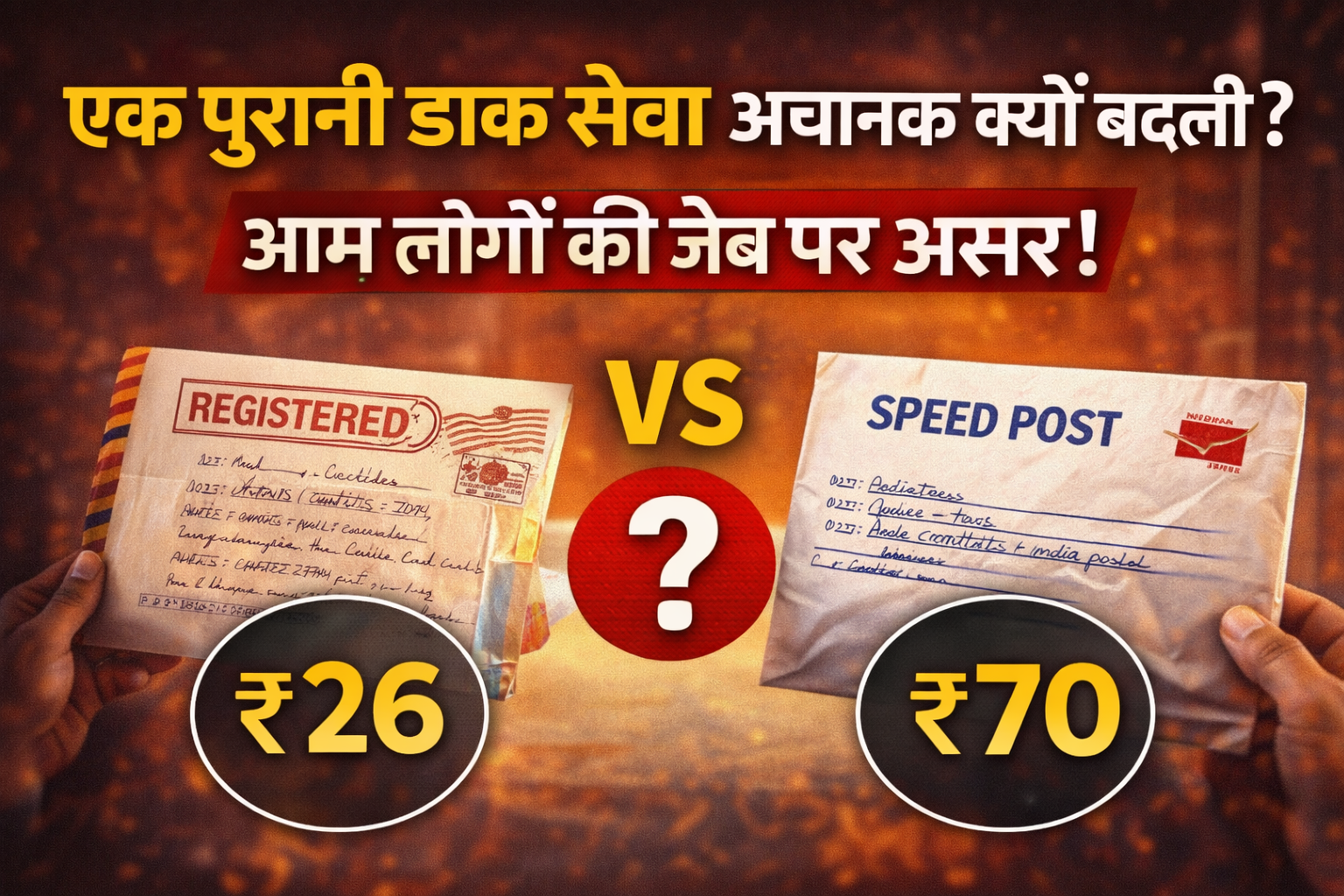 registered post vs speed post cost, India postal service changes, RTI activists postal issue, communication ministry decision India, postal service affordability debate