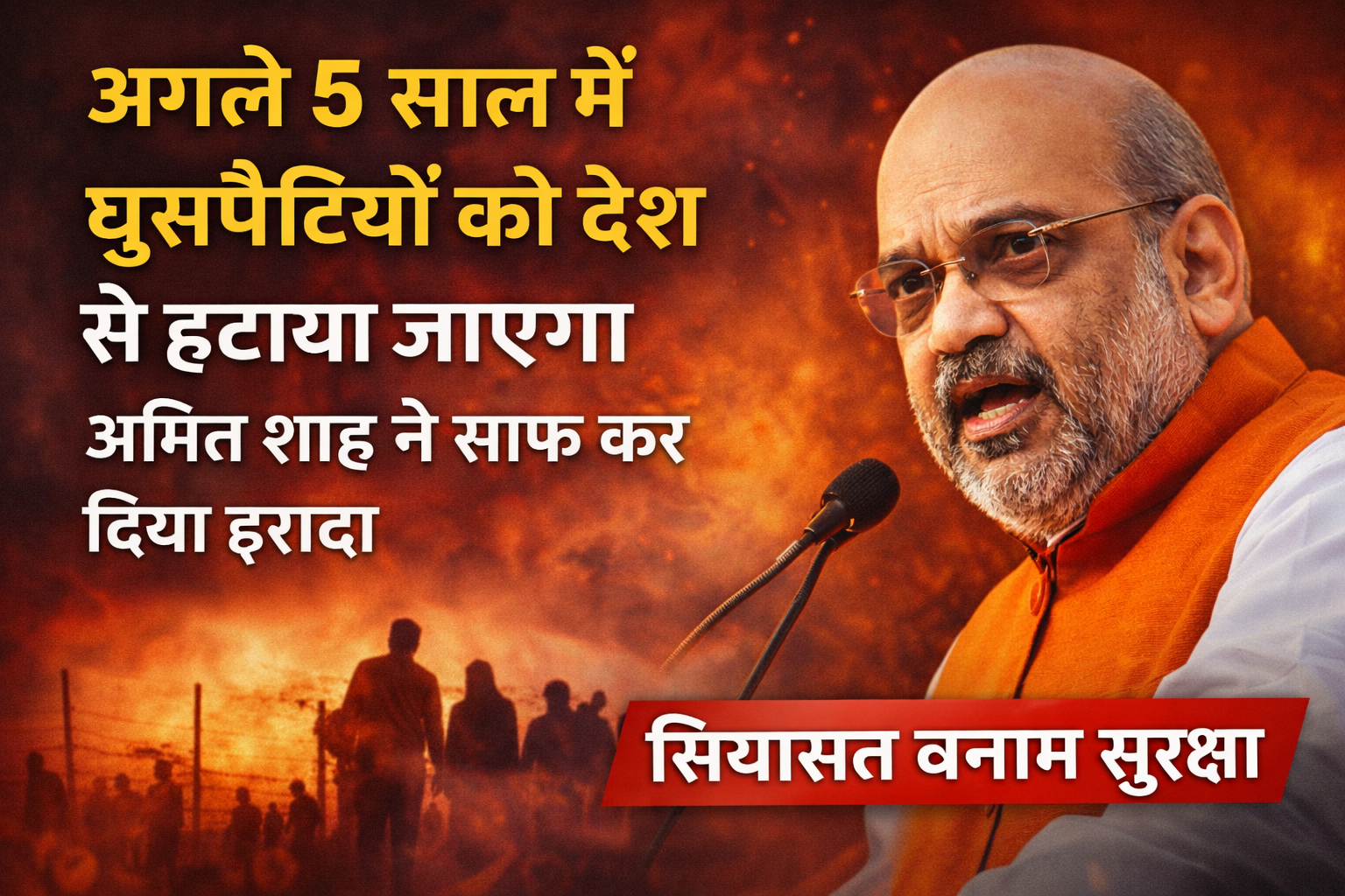 illegal infiltrators India news, Amit Shah warning 5 years, electoral rolls infiltrators, India border enforcement, Assam infiltrators election, Rahul Gandhi infiltrators controversy