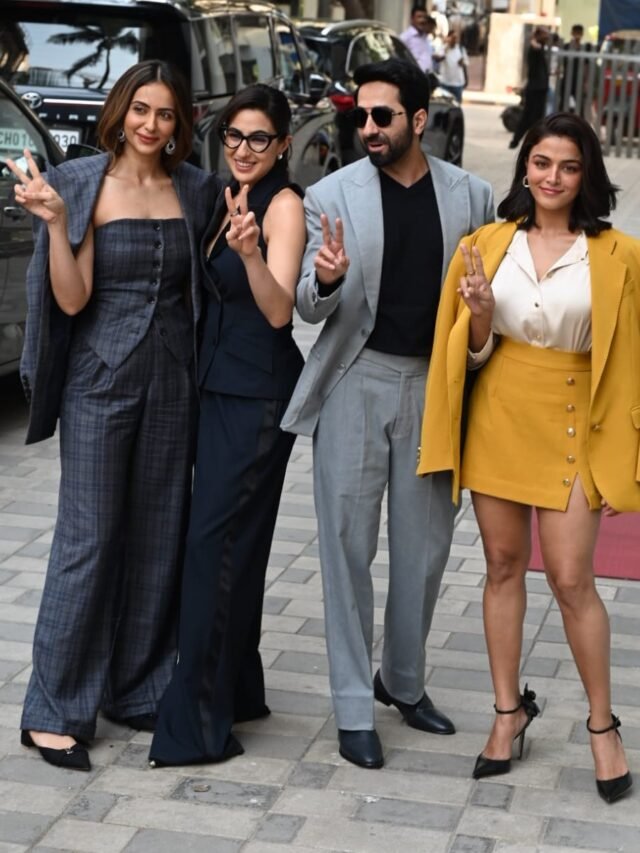 Pati Patni Aur Woh Do, Ayushmann Khurrana, Sara Ali Khan, Rakul Preet Singh, Wamiqa Gabbi